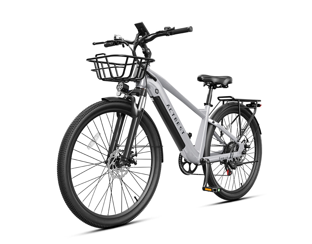 Core Pro 27.5-Inch Torque Sensor City Commuter Electric Bike for Adults
