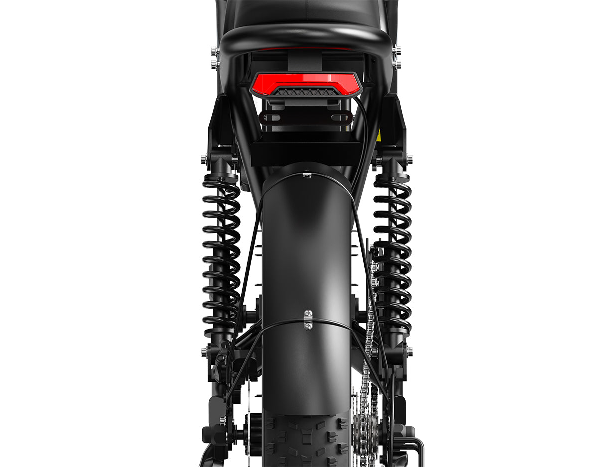 Striker Dual Battery 20"x4.0" 35+MPH Moped-Style E-Bike