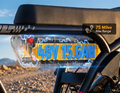 Blaze Plus 16"x4.0" 30MPH E-Bike for Teens