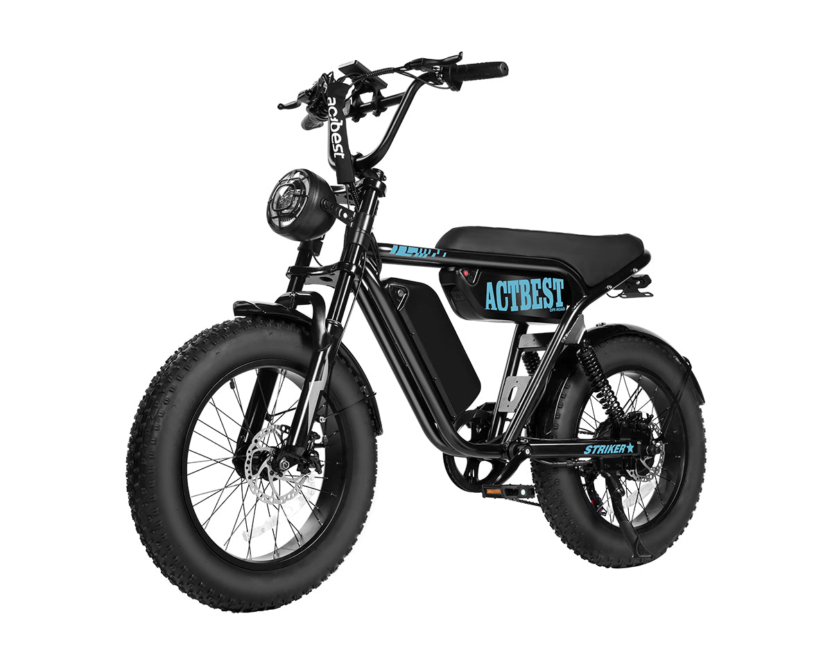 Striker 20"x4.0" Moped-Style E-Bike