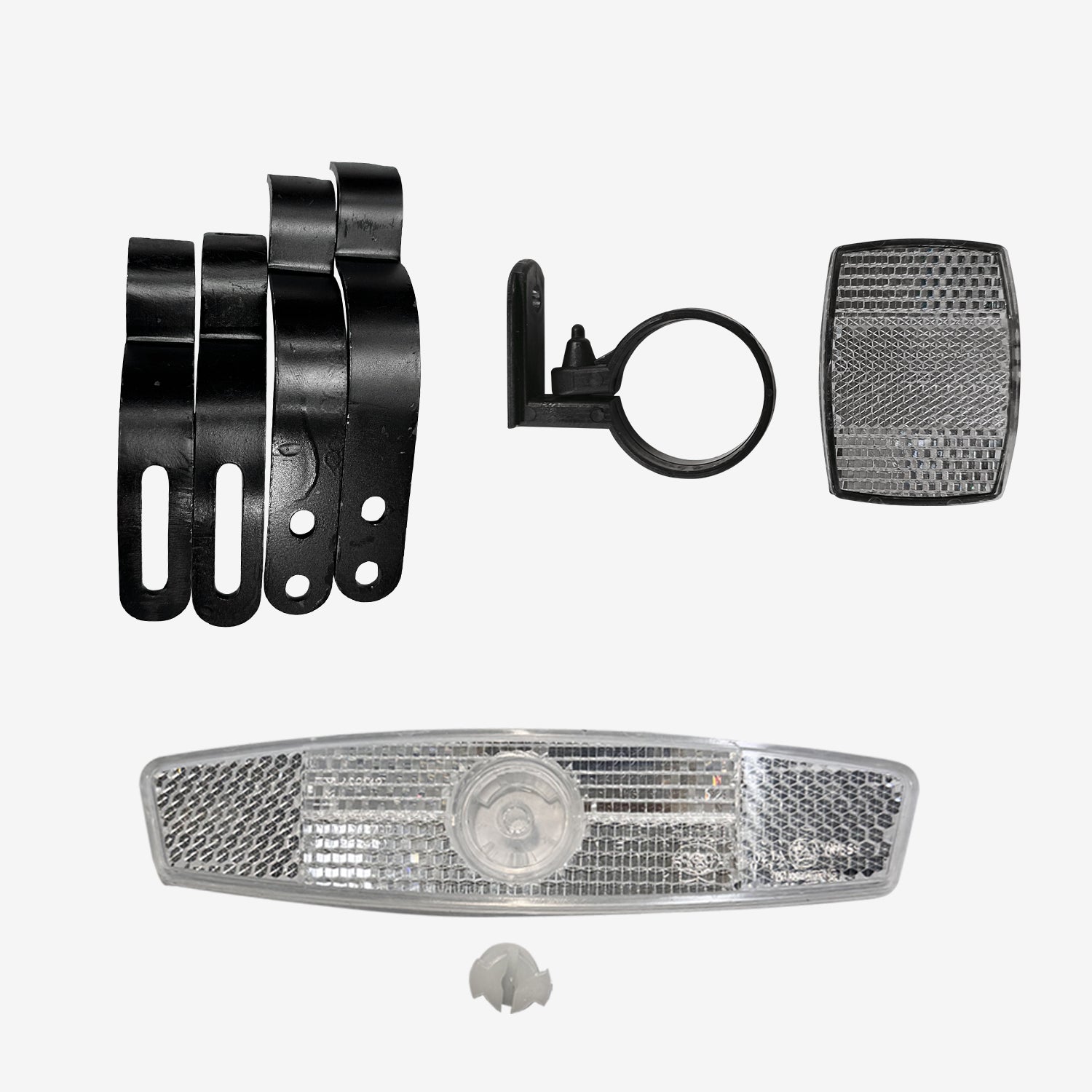 Front Fender Holder<br>1* Front Reflector <br>2* Wheel reflector