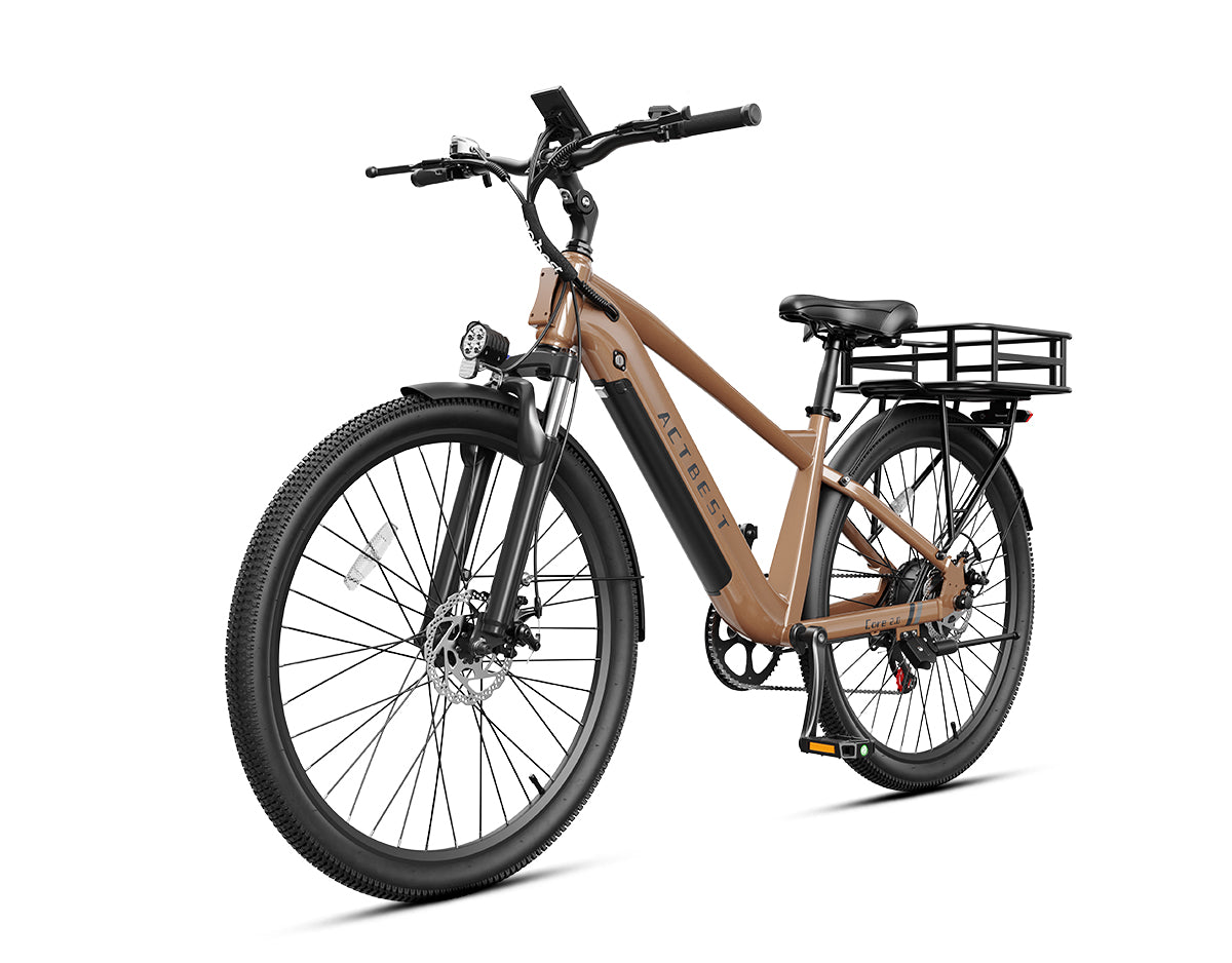Core Pro 27.5-Inch Torque Sensor City Commuter Electric Bike for Adults