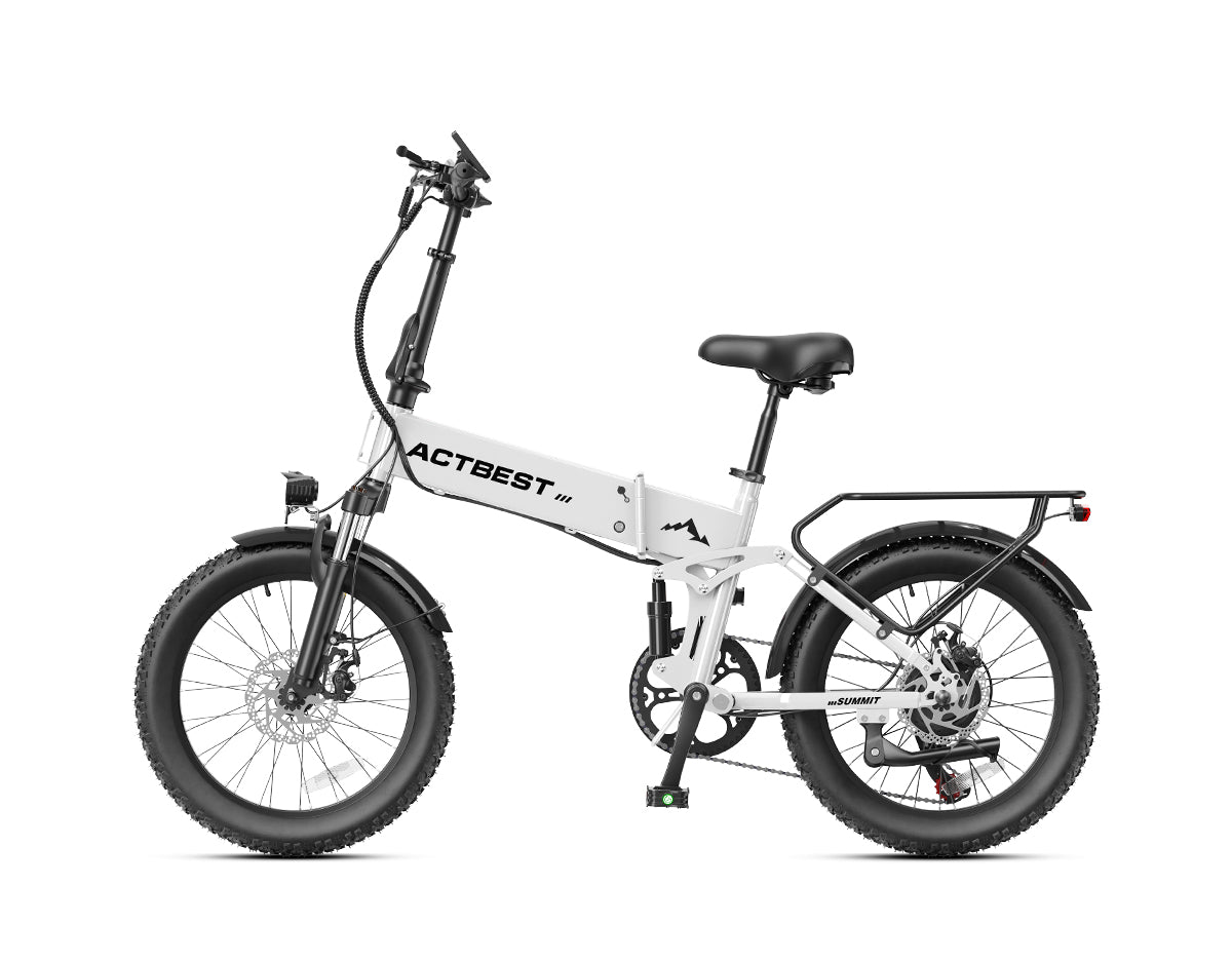 Summit Full Suspension Folding Electric Bike