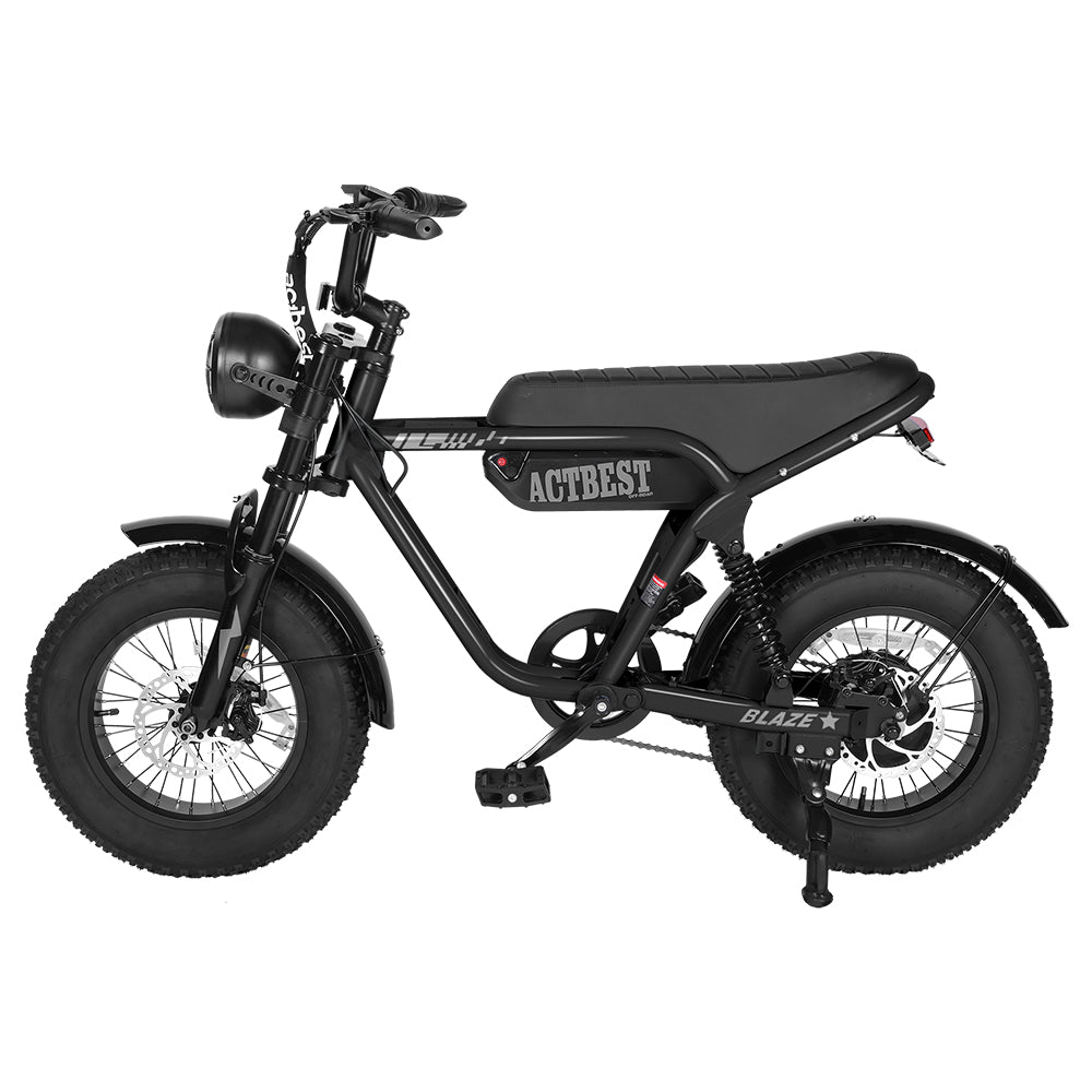 Blaze 16"x4.0" Moped-Style E-Bike