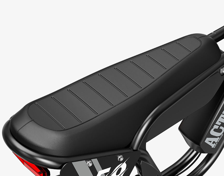 Extended Moped-Style Seat