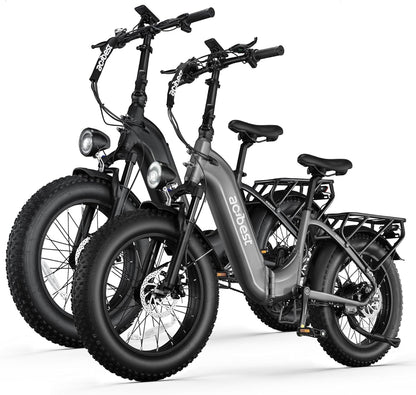 Knight Cargo Electric Bikes with fat tires, sturdy frames, and rear racks