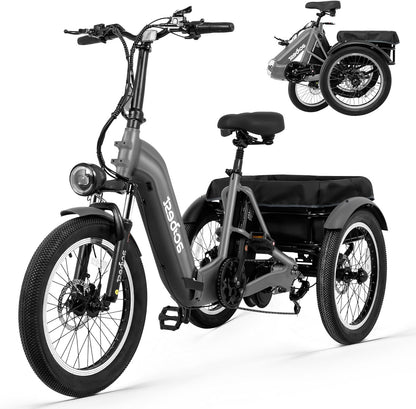 Triker Folding 3 Wheels Electric Bike