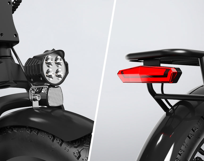 Front Headlight & Rear Brake Light
