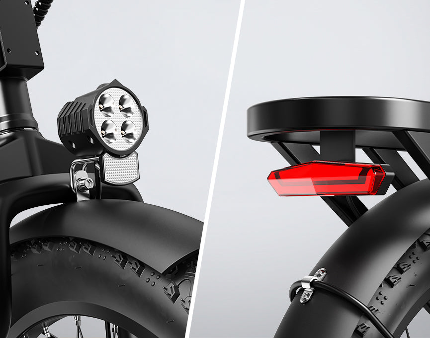Front Headlight & Rear Brake Light
