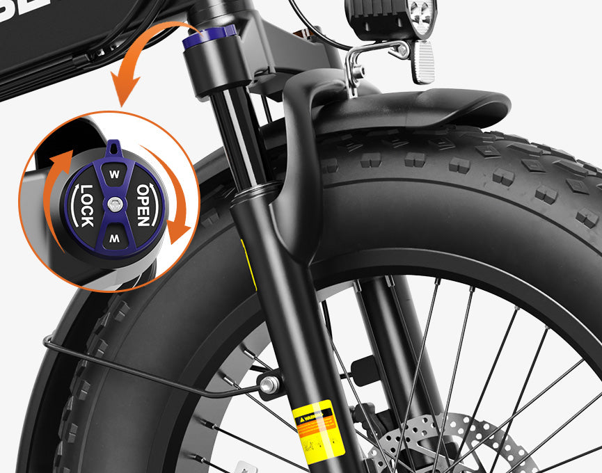 Adjustable Front Fork Suspension