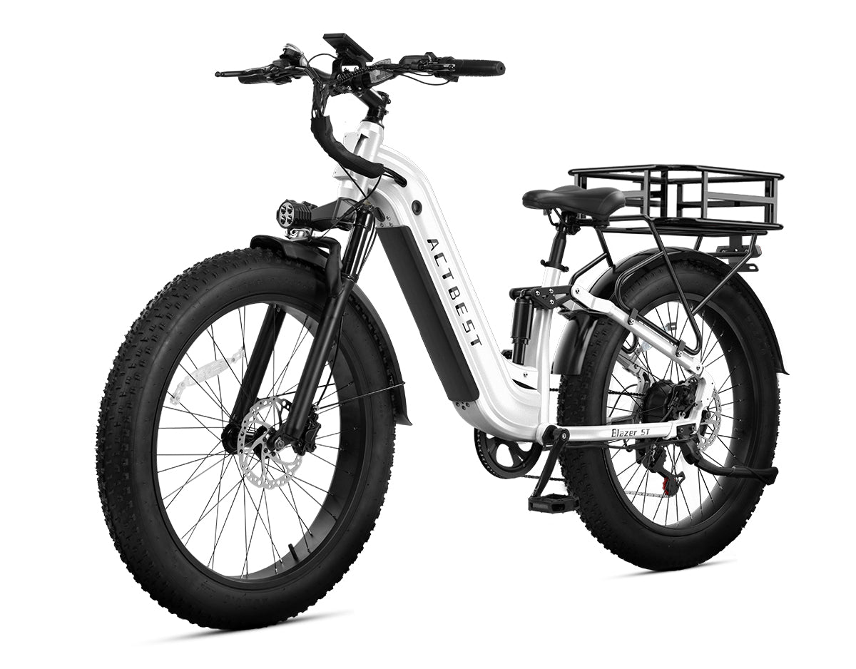 Blazer ST Ultra Full Suspension Hydraulic Brakes Electric Mountain Bike