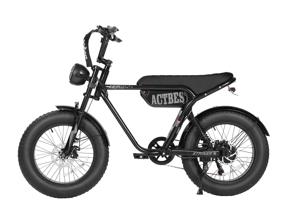Striker 20"x4.0" 28MPH Moped-Style E-Bike