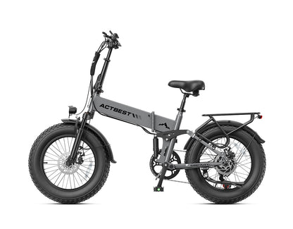 Summit Plus Full Suspension Folding Fat Tire Electric Bike