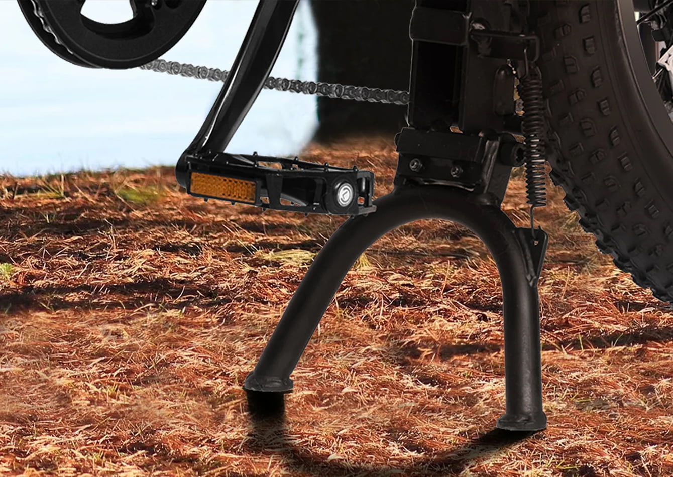 Folding Dual-Leg KickstandStable Support for Every Stop