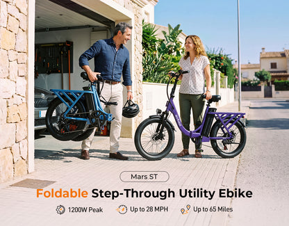 Mars Folding Electric Bike for Adults