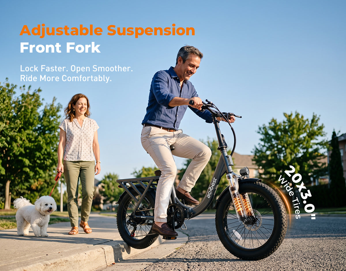 Mars Folding Electric Bike for Adults