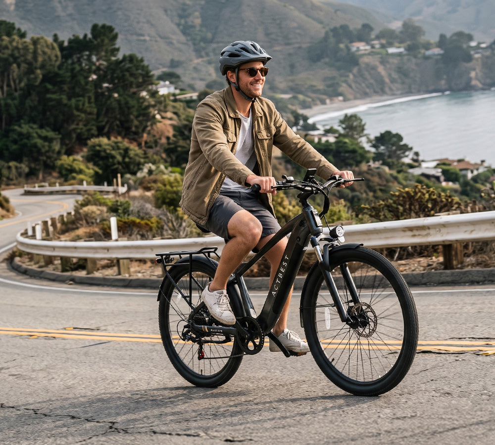 Extra support for headwinds, stop-and-go traffic and moderate hills.