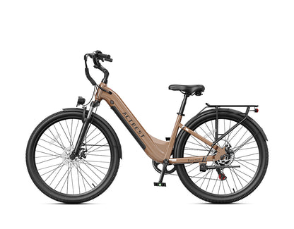 actbest Core ST 2.0 gold step-through electric bike, side view