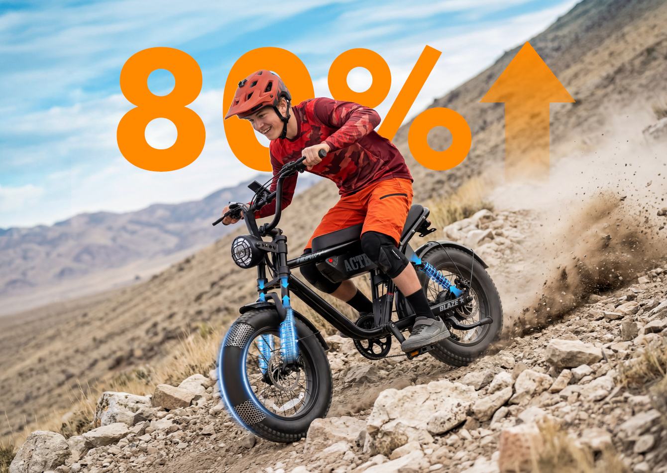 Full Suspension for Smoother Rides