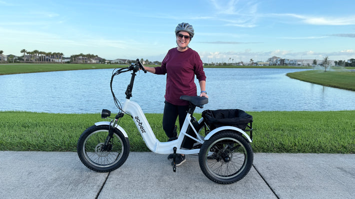 3 wheel electric bike for 2 adults