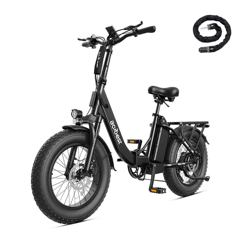 Mars Plus ST Foldable Step-Through Utility Electric Bike