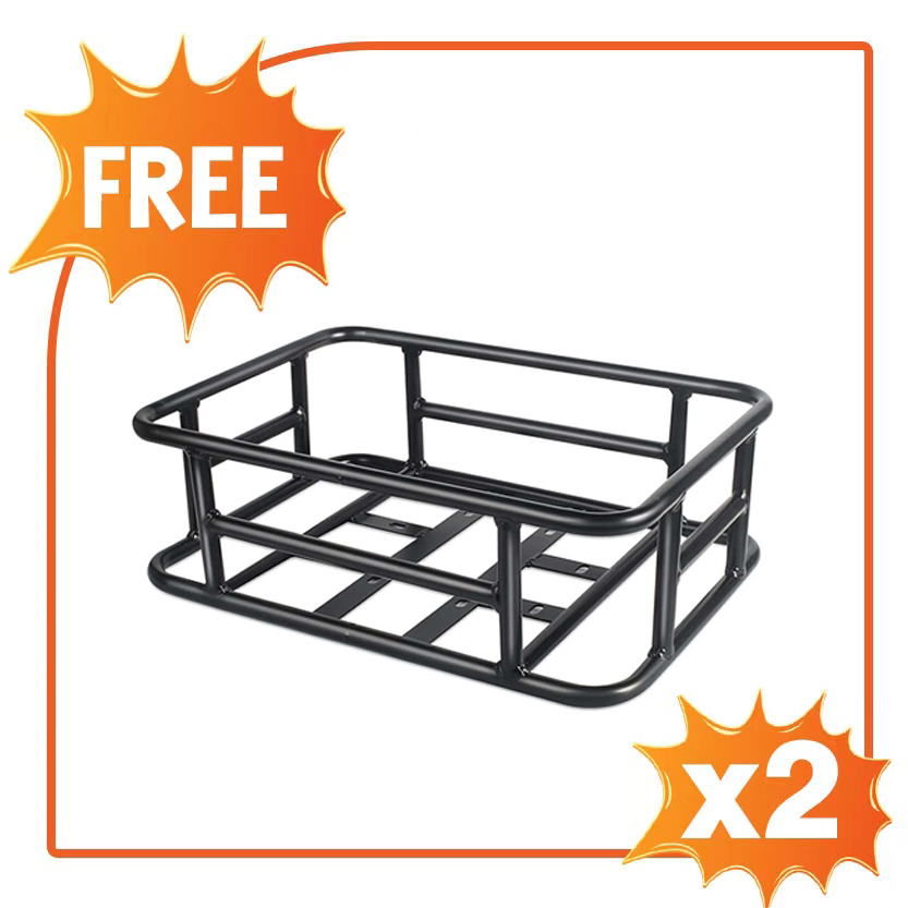 Free Large Rear Bike Basket *2