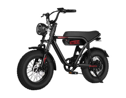 Blaze 16"x4.0" Moped-Style E-Bike