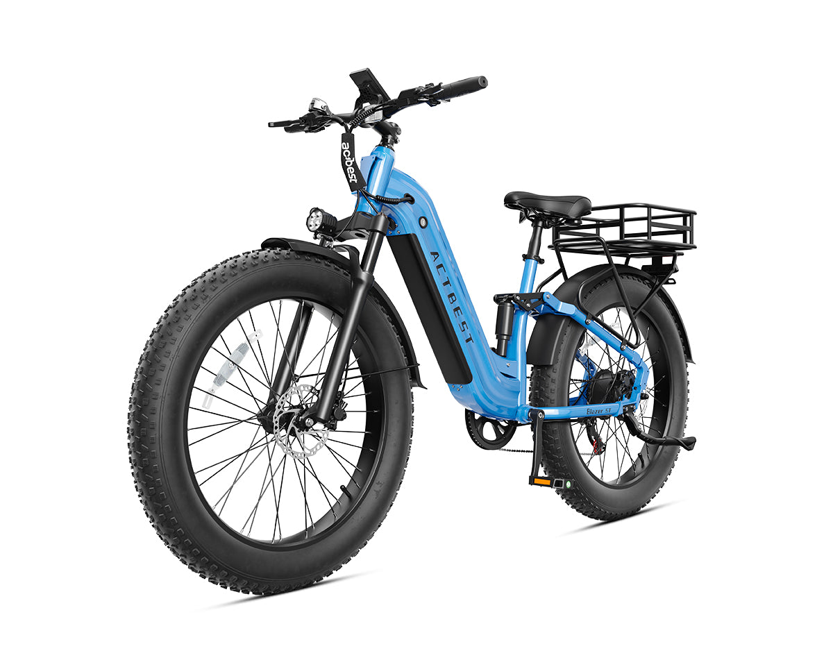 Blazer ST Ultra Full Suspension Hydraulic Brakes Electric Mountain Bike