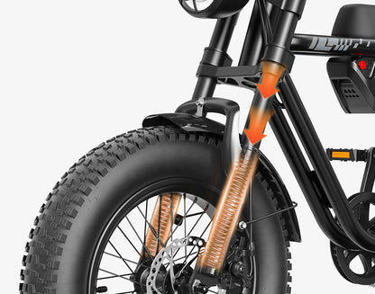 Blaze Plus 16"x4.0" 30MPH E-Bike for Teens