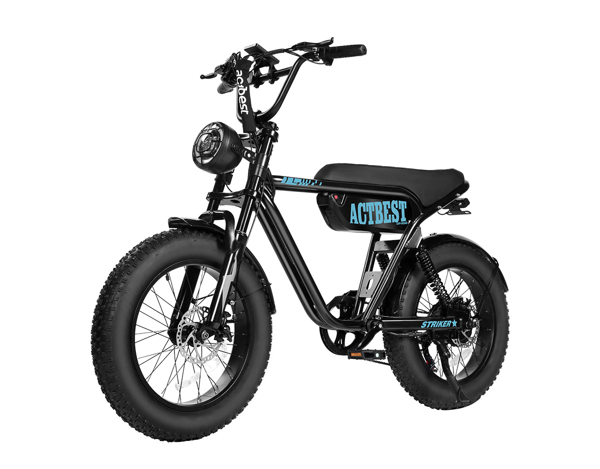 Striker 20"x4.0" Moped-Style E-Bike