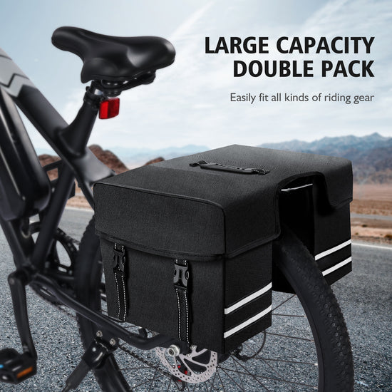 Bike Rear Pannier Bag 27L