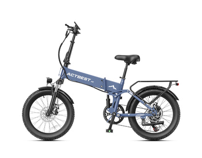 Summit Full Suspension Folding Electric Bike
