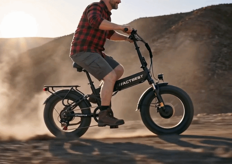 1800W Peak Power for Hills, Heavy Loads, and Fast Starts