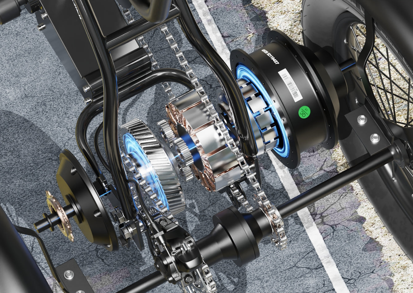 1200W PeakBrushless Motor