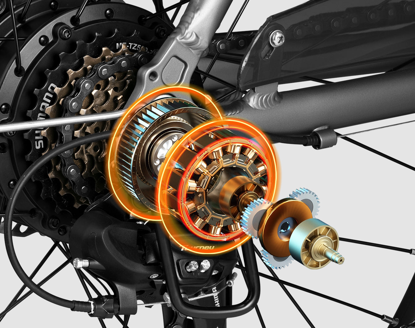 Powerful 750W Motor – Speed, Strength, and Smooth Performance