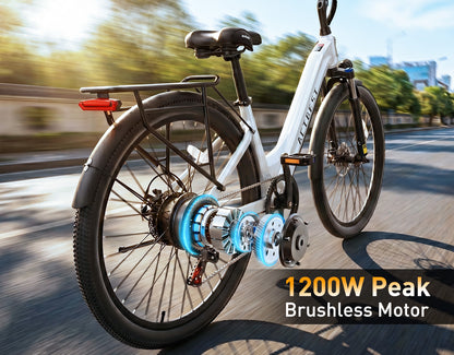 Core ST 2.0 27.5-Inch Torque Sensor City Commuter Electric Bike for Adults