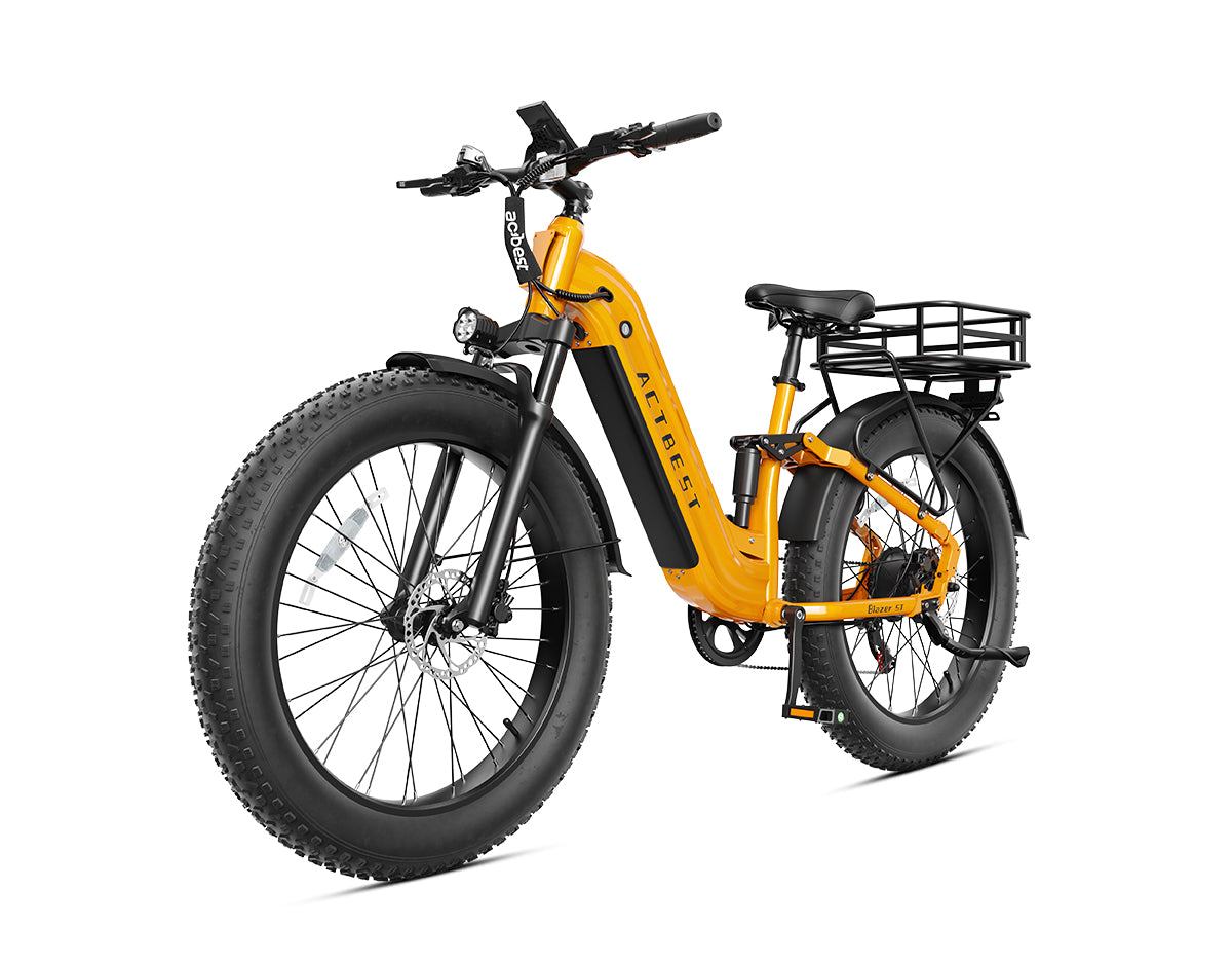 Blazer ST Ultra Full Suspension Hydraulic Brakes Electric Mountain Bike