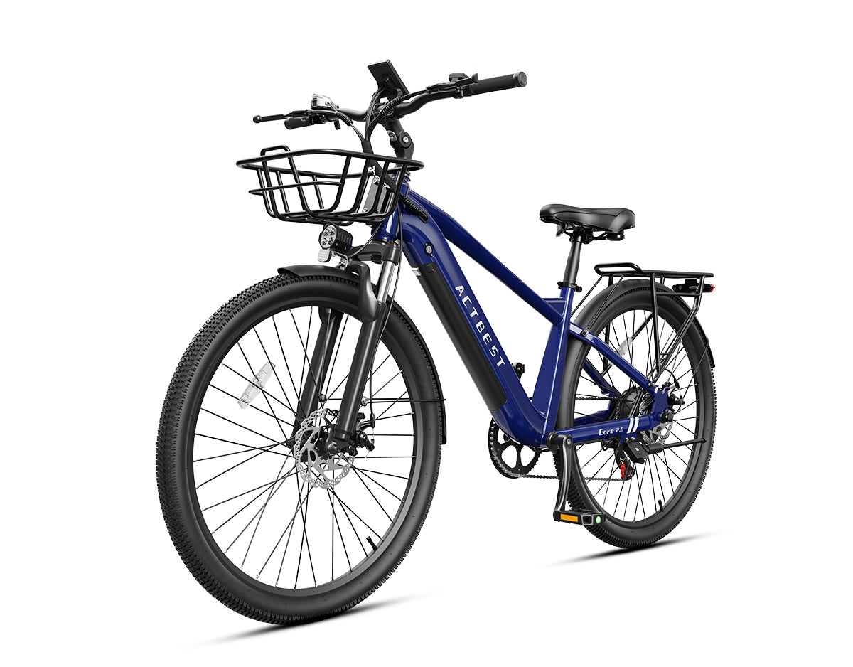 Core Pro 27.5-Inch Torque Sensor City Commuter Electric Bike for Adults